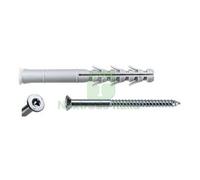 50PZ TASSELLO NYLON 'LATER CORNICE' C8A 100 LUVT 8 X 100 VITE TORX T30 5,5 X 12:
