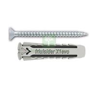 50PZ TASSELLO NYLON 'X1 EVO' CON VITE TPS TRUCIOLARE MM 8 X 40 VITE 5 X 50: