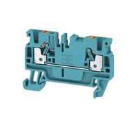 50Pz Terminali Di Cablaggio Weidmuller A2C 2.5 BL 1521880000