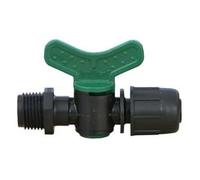 50PZ VALVOLA CON MASCHIO E ATTACCO RAPIDO IN POLIPROPILENE - ? mm.16x M 1/2"