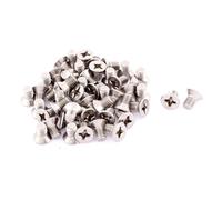 50pz Viti Testa Svasata + Impronta Croce Phillips Chiusura Per Lavatrice M6x25mm