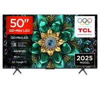 50Q6C 50 QD Mini LED SMART TV 4K HDR Premium 1000nits with Google TV Technology