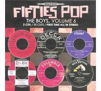 50s Pop Boys V6-55 Cuts-100% First Time Stereo
