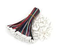 50Sets XH2.54 Pitch 2.54mm 6-Pin Single End 15cm Electronic Wire To Board Connector AUOQKQUT