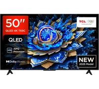 50T69C 50” QLED 60HZ, 4K HDR, Google TV, Smart TV((Dolby Vision & Atmos, Game Ma