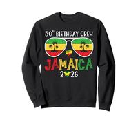 50th Birthday Crew Jamaica 2026 50 Years Old Bday Party Trip Felpa