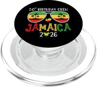 50th Birthday Crew Jamaica 2026 50 Years Old Bday Party Trip PopSockets PopGrip per MagSafe