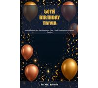 50th Birthday Trivia Gift Book