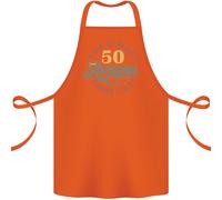 50th Compleanno 50 Anno Vecchio Bellissimo Guarda Come Cotone Grembiule 100%