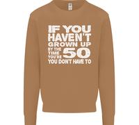 50th Compleanno 50 Anno Vecchio Don'T Grow Up Divertente Uomo Felpa Maglione