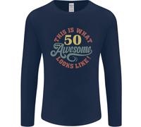 50th Compleanno 50 Anno Vecchio Stupenda Looks Like Uomo Maniche