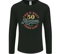 50th Compleanno 50 Anno Vecchio Stupenda Looks Like Uomo Maniche