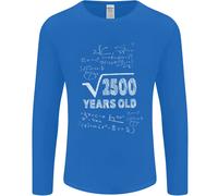 50th Compleanno 50 Età Geek Divertente Matematica Uomo Maniche