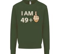 50th Compleanno Divertente Offensiva 50 Anno Vecchio Uomo Felpa Maglione