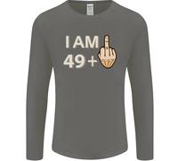 50th Compleanno Divertente Offensiva 50 Età Uomo Maniche