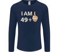 50th Compleanno Divertente Offensiva 50 Età Uomo Maniche