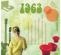 50th Golden Wedding Anniversary Gift - 1962 Chart Hits CD and 1962 Anniversary Card