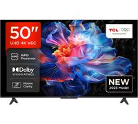 50V6C Smart TV LED Direct da 50", HDR 4K, con tecnologia Google TV (Dolby Audio,