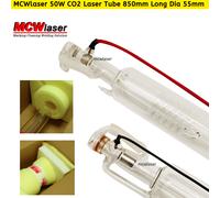 50W CO2 Laser Tube 850mm Laser Tube for CO2 Laser Engraving Machine DE Fast Ship