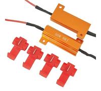 50W LED Carico Resistori T-Taps 8ohm Decodificatori Fix Flash Freccia 12V-24V
