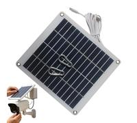 50w Solar Charging Panel, With Multi-Interface Connectivity, 19.3x17.3cm, Solar Panel, Sun-Harvesting Unit, Continuous Energy Support, For Hiking Backpacking Travel Urgency