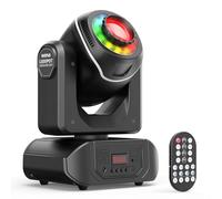 50W Teste Mobile LED Luci da Palco, RGBW Luci Discoteca con Telecomando DMX512 10/12CH Luci da Palcoscenico per Spettacoli Discoteche Bar Feste