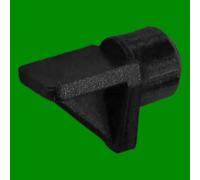 50X 8Mm Supporti Per Mensole In Plastica Nera Da Inserire Per Cucina Armadio