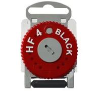 50x Audio Service HF4 / Black filtro cerume destro rosso blister da 16