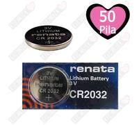 CR 2032 REN - Pila a bottone al litio, 3 V, 225 mAh, 20,0x3,2 mm