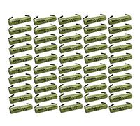 50x Batteria ricaricabile Ni-Mh ministilo mini stilo AAA 1,2V 600mAh con linguette lamelle terminali a saldare per pacco pacchi batteria