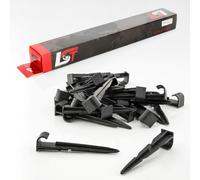 50x Conduttore Picchetto Gancio Ancora Irrigazione a Goccia 16mm