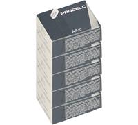 50x Duracell Procell MN1500 Mignon AA LR6 Batteria