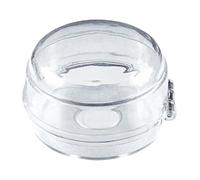 50x EWANTO Herd / Protezione Neonati Sicherheitsknopfabdeckung Trasparente