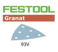 50x FESTOOL Delta Carta Abrasiva Granato STF V93 6 Fori P40-P80 497390-497392