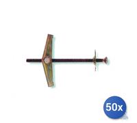 50x Fischer tassello A Farfalla Kdv 4 Con Vite Taglio Combinato Mm 14 Vite M