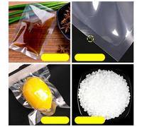 50x Kit Cibo Vuoto Calore Sigillatrice Borse Non-Embossed Borsetta Macellai Meat