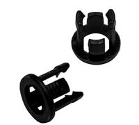 50x LED Presa Titolare 5mm Plastica Presa Anello di montaggio