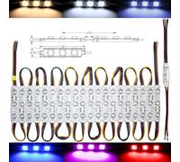 50X LED RGB Modulo Werbebeleuchtung Pubblicità per Esterni Vetrine Rosso Bianco [EEK: B]