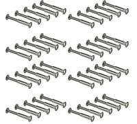 50x Möbelschrauben M6 Hülsenschrauben Ø 8 MM Raccordo a Vite Connettore 32-86