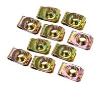 50x Motorcycle M8 Thread Spire Speed Clip Chimney U Nut Fixing Panel Fastener