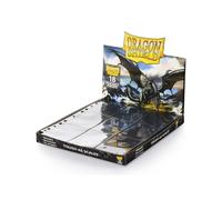 50x Pagine Raccoglitore Dragon Shield 18 Tasche Sideload Trasparenti/Nere