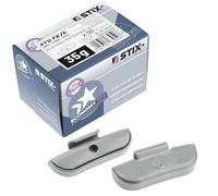 50x Pesi di bilanciamento Premium 35g in acciaio FE/S per cerchi in acciaio