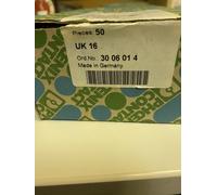50x Phoenix Contact UK 16 3006014 tramite morsettiera