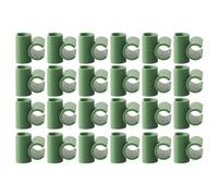 50X Pianta Traliccio Connettore Clip Giardino Regolabile/Pianta / Palo