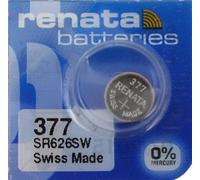 100 Pile 377 SR626 SW LR626 Batteria Silver Oxide RENATA Bottone per Orologio