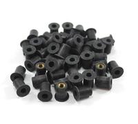 50X Rubber Wellnuts Well Nuts Lotus Elise Exige Europa M5 5Mm Thread 10Mm O/D