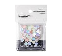 50x/scatola amore cuore art stella chiodo rombo forma chiodo piatto chiodo manicure decorazioni