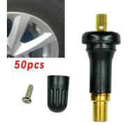 50x Stelo Valvola Sensore Pressione Pneumatici TPMS Cerchio Ruota Gomma Auto per