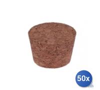 50x TAPPO IN SUGHERO PER DAMIGIANE mm 45x40