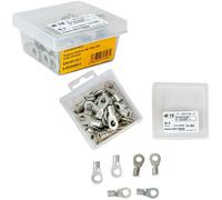 50x TE SOLISTRAND Capicorda Ad Anello Crimp M8 16mm² Scatola